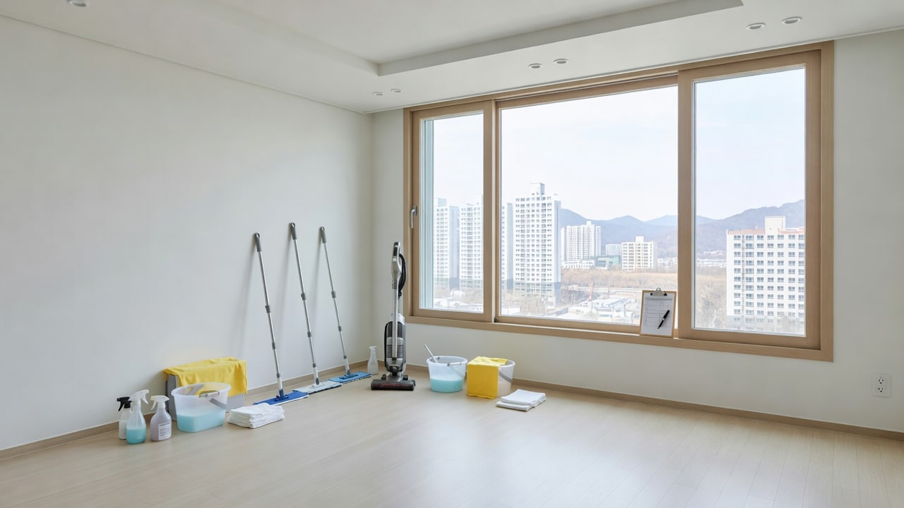 아산 배방·탕정 입주청소 알아볼 때 꼭 물어볼 것들