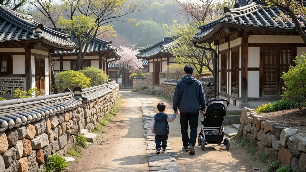 외암민속마을 아이와 방문 전 준비: 체험보다 동선이 먼저입니다